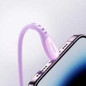 Joyroom S-A59 Vibrant Series 30W USB-C - Lightning Kaapeli 1,2m - violetti