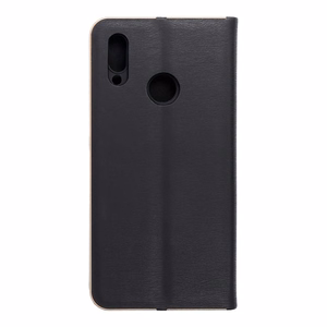 Läppäsuojakuori Huawei P SMART 2019:lle Luna Book Gold musta