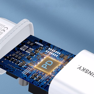 Charger Wozinsky (WGWCW) (1xUSB-C;1xUSB 3A 20W) white