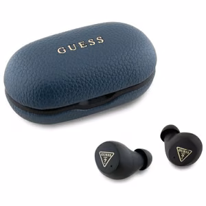 Guess Bluetooth kuulokkeet GUTWSPGTSPSB TWS + telakka-asema sininen/sininen Grained Classic Logo