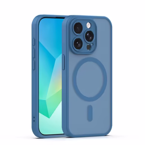 Mag Matt Suojakuori iPhone 14 Pro 6,1" tummansininen kameransuoja