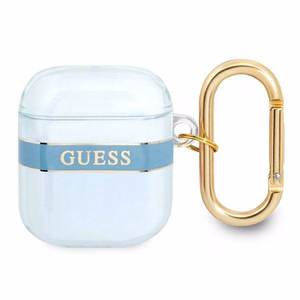 Guess GUA2HHTSB AirPods-suojus sininen/sininen Hihna-mallisto