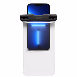 Spigen Aqua Shield A601 universaali vedenkestävä suojapussi, läpinäkyvä
