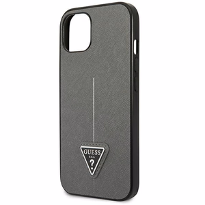 Guess GUHCP14SPSATLG iPhone 14 6.1 "hopea / hopea kovakotelo SaffianoTriangle Logo SaffianoTriangle Logo
