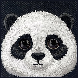 NIMMY Suojakuori BIG EYED PET 2.0 Panda iPhone 16:lle musta