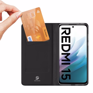 Dux Ducis Skin Pro suojakuori Xiaomi Redmi 15 4G/Redmi 15 5G musta