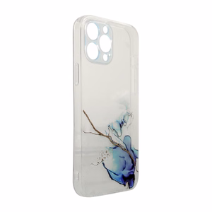 Marble Kotelo iPhone 12 Pro Max -puhelimelle Marmori sininen