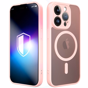 3mk Misty MagCase suojakuori iPhone 15 Pro - vaaleanpunainen