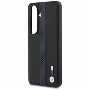 BMW kuori Samsung S26:lle MagSafe-yhteensopiva BMHMS26S25PCPSKB (Perforated Stripe Logo) sininen