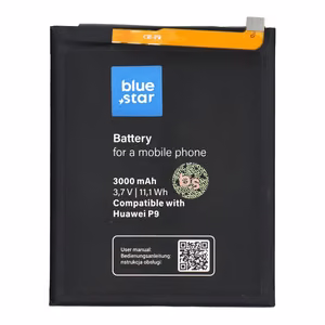 Battery for Huawei P9 / P9 Lite / P8 Lite (2017) / P10 Lite / P20 Lite / Honor 9 Lite 3000 mAh Blue Star Premium