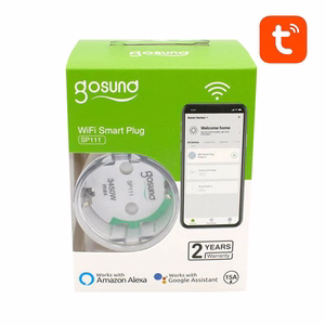 Gosund SP111 älykäs WiFi-pistoke 3680W 16A, Tuya 2 kpl