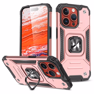 Wozinsky Ring Armor iPhone 15 Pro Max Ring Armor Suojakuori - kultainen