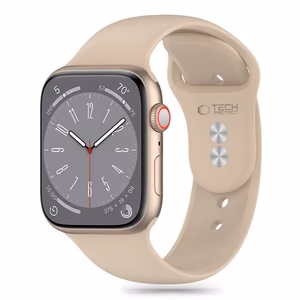 TECH-PROTECT SILICONE APPLE WATCH 4 / 5 / 6 / 7 / 8 / 9 / SE (38 / 40 / 41 MM) WALNUT
