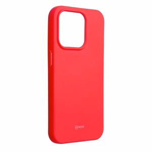 ROAR ALL DAY COLORFUL JELLY Suojakuori iPhone 15 Pro:lle kuuma vaaleanpunainen