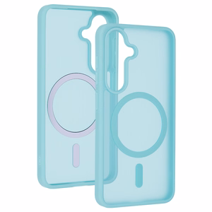 Tel Protect Aura Matte Magsafe suojakuori Samsung Galaxy S25/S24, mintunvihreä