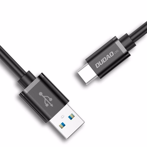 Dudao USB-kaapeli – USB Type C Super Fast Charge 1 m musta (L5G-Black)