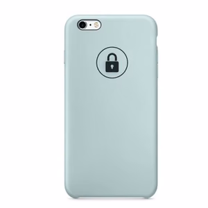 Puhelimen suojakuori "Silicone Case" mallille iPhone 6 (iPhone 6S) / turkoosi / pakkauksessa