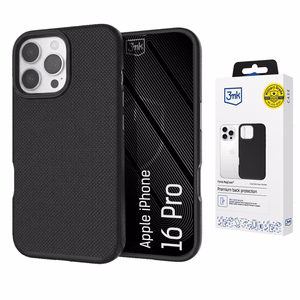 3mk Fortis MagCase -suojakuori iPhone 16 Pro:lle - musta