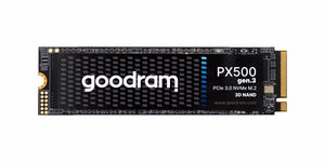 Goodram PX500 GEN.3 SSDPR-PX500-256-80-G3 sisäinen SSD 256 GB M.2 PCI Express 3.0 NVMe 3D NAND