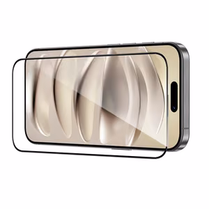 Benks karkaistu lasi Glass Warrior HD iPhone 15 Pro Max:lle musta
