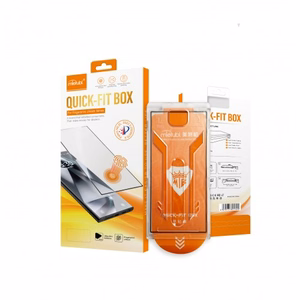Karkaistu lasi Quick-Fit 5D Samsung S928 S24 Ultra (Blister)