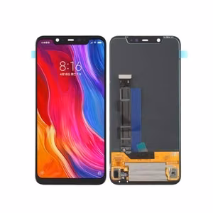 Puhelimen LCD-näyttö kosketuslasilla Xiaomi Mi 8, musta
