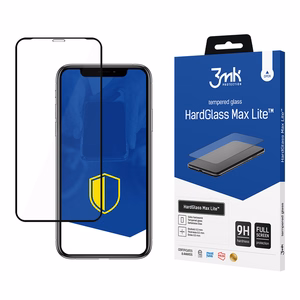 3mk HardGlass Max Lite 9H -lasi iPhone 11 Pro Max:lle