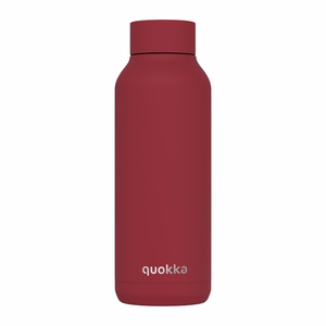 Quokka Solid ruostumattomasta teräksestä valmistettu termospullo, 510 ml, Firebrick Red