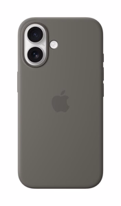 MYY33ZM/A Apple iPhone 16 -silikonikotelo MagSafella (väri: kiviharmaa)