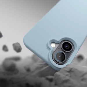 Etteri Silicone Mag case for iPhone 16e / 17e light blue