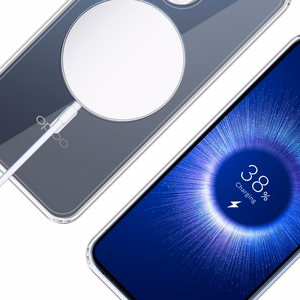 3mk Armor Magcase -suojakuori Oppo Reno 15 F 5G / Reno 15 FS 5G (CPH2801):lle - läpinäkyvä