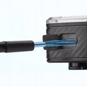 Rockbros Q2S LED polkupyörän takavalo Smart Stop System -järjestelmällä + USB-C - USB-A kaapeli - musta