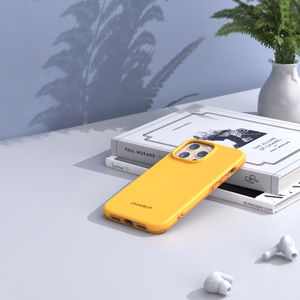 Choetech MFM Anti-drop Case Cover iPhone 13 Pro Max oranssi (PC0114-MFM-YE)