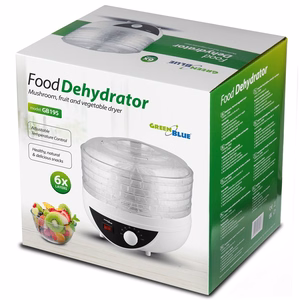 GreenBlue GB195 – hyötykasvikuivuri 5 tasolla, 250 W