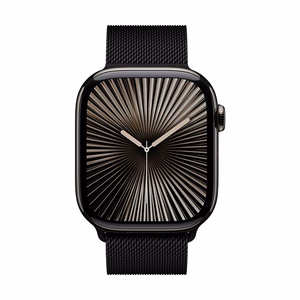 Crong Milano Steel stainless-steel strap for Apple Watch 44 / 45 / 46 / 49 mm, black