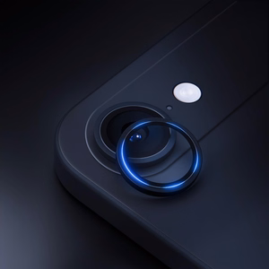 3mk Lens Pro Karkaistu lasi kameralle Apple iPhone Air:lle - Musta