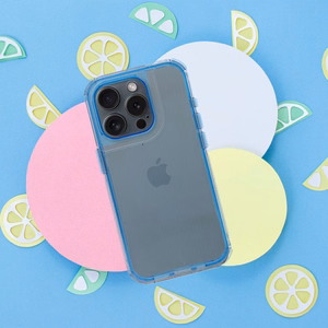 Suojakuori iPhone 17 AIR:lle Matrix Clear sininen