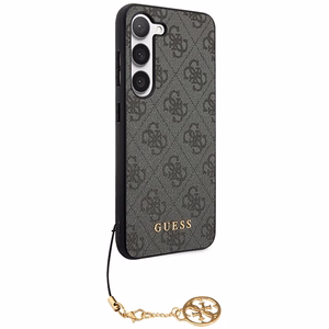 Guess 4G Charms Collection Suojakuori Samsung Galaxy A35:lle - musta
