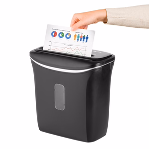 REBEL document shredder with 12 L bin
