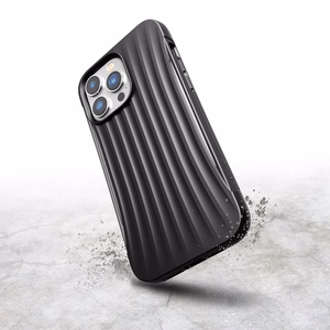 Raptic X-Doria Clutch suojakuori laitteelle iPhone 14 Pro Max, musta