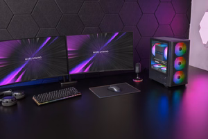 Mars Gaming MCVECTOR – Mini Tower computer case, black