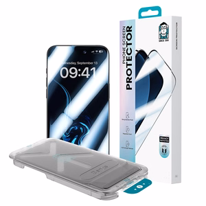 Benks Tempered glass Ultra Shield Privacy (FK66) for Iphone 16 Pro Max black (Thin Edge)