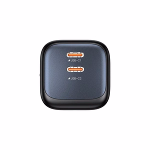 2x GAN 45 W verkkolaturi, 2x USB-C PD, QC