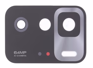 Xiaomi Poco X3 GT kameran linssi musta (vain linssi) ORG