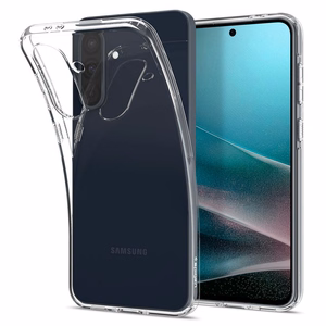 Spigen Liquid Crystal Suojakuori Samsung Galaxy A56 5G:lle - läpinäkyvä
