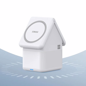 Duzzona W20 15W 4-in-1 langaton laturi iPhone/AirPods/Apple Watch yhteensopiva yölampulla - valkoinen
