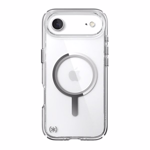 Speck Presidio Perfect-Clear MagSafe suojakuori iPhone Air -laitteelle, Clear / Silver -värinen