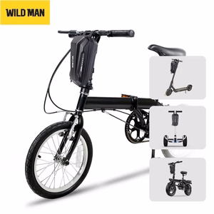 WILDMAN matkalaukku skootterille, vedenpitävä, 2L, GD9, musta