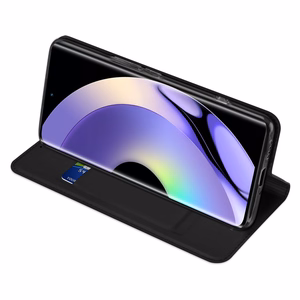 Dux Ducis Skin Pro case for Realme 10 Pro+ flip cover card wallet stand black