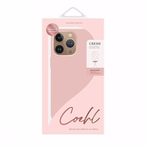 Uniq Coehl Creme magneettinen ladattava kotelo iPhone 16 Pro Max 6.9" - pinkki / balettipinkki